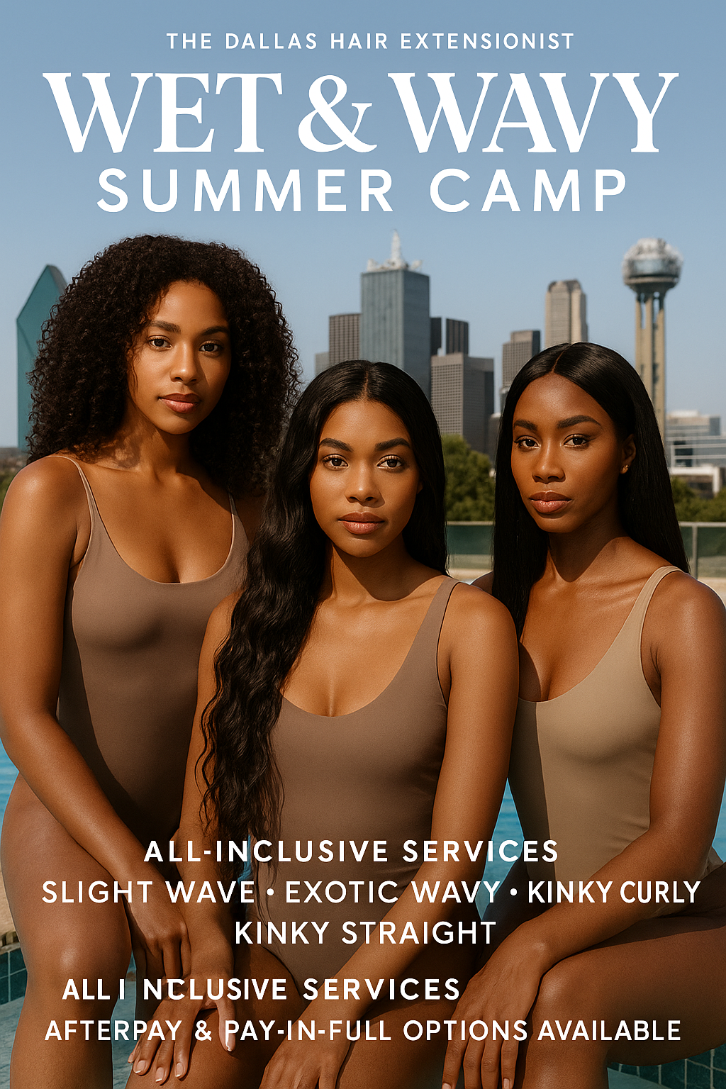 💧 Wet & Wavy Summer Camp — All-Inclusive Sew-In Experience